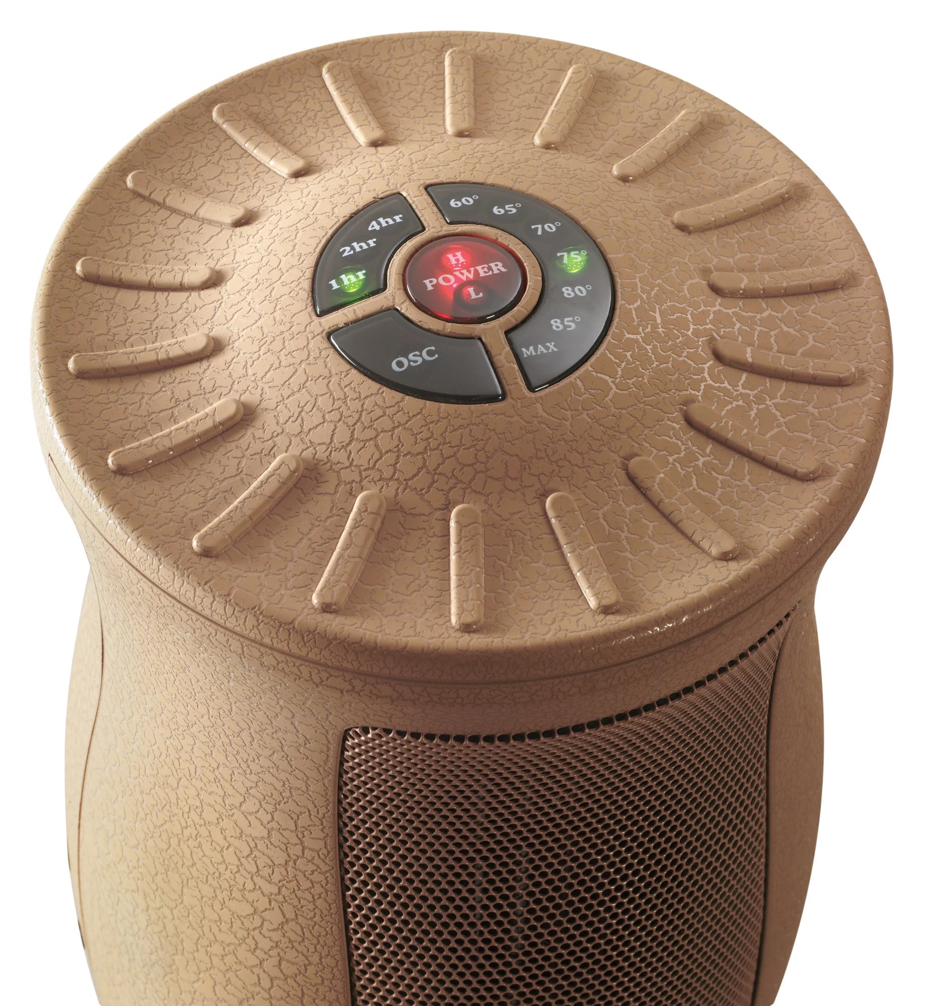 16" 1500W Ceramic Electric Space Heater, Beige H50073