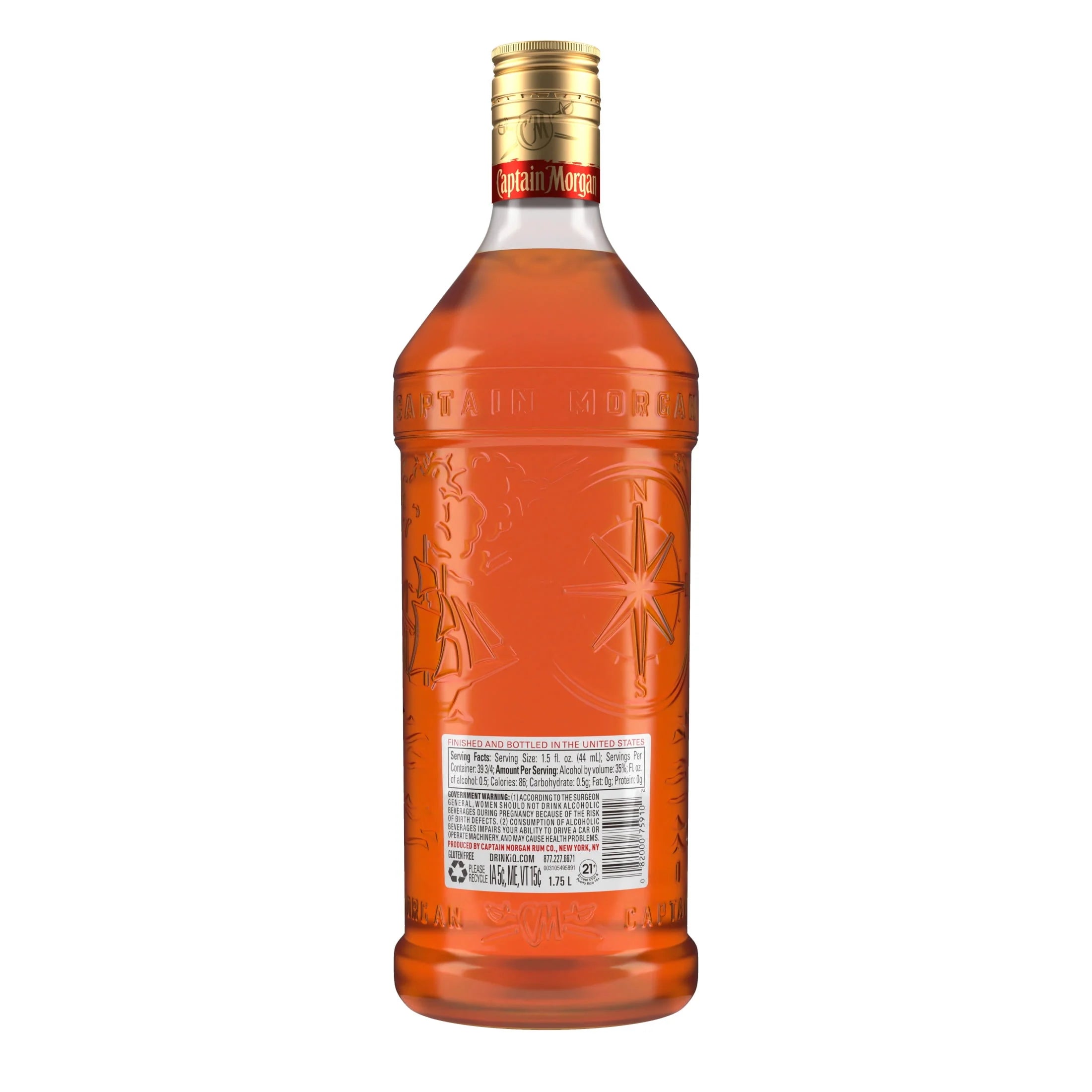 Original Spiced Rum, 750 mL, 35% ABV B254588