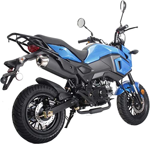 Sporty Blue 125cc Dirt Motorcycle H59572