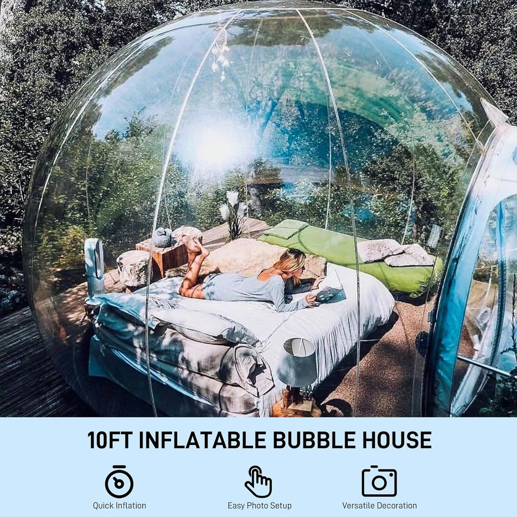 10FT PVC Inflatable Bubble Tent S7433