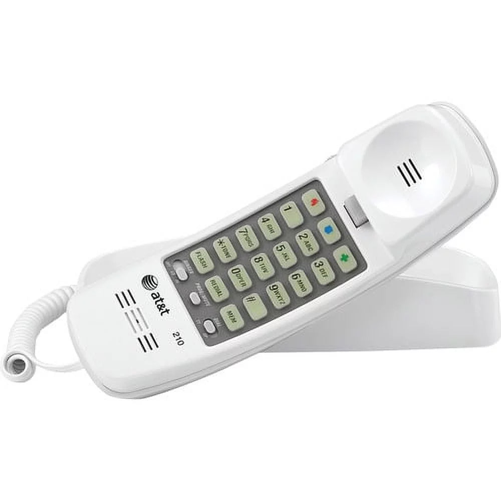 White Corded Trimline Phone H36808