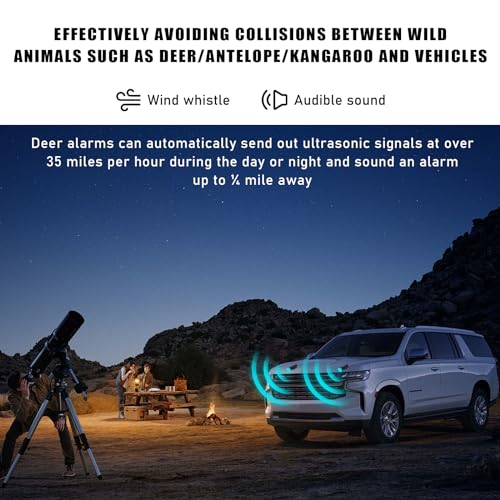 4 PCS Deer Whistles for Car G678