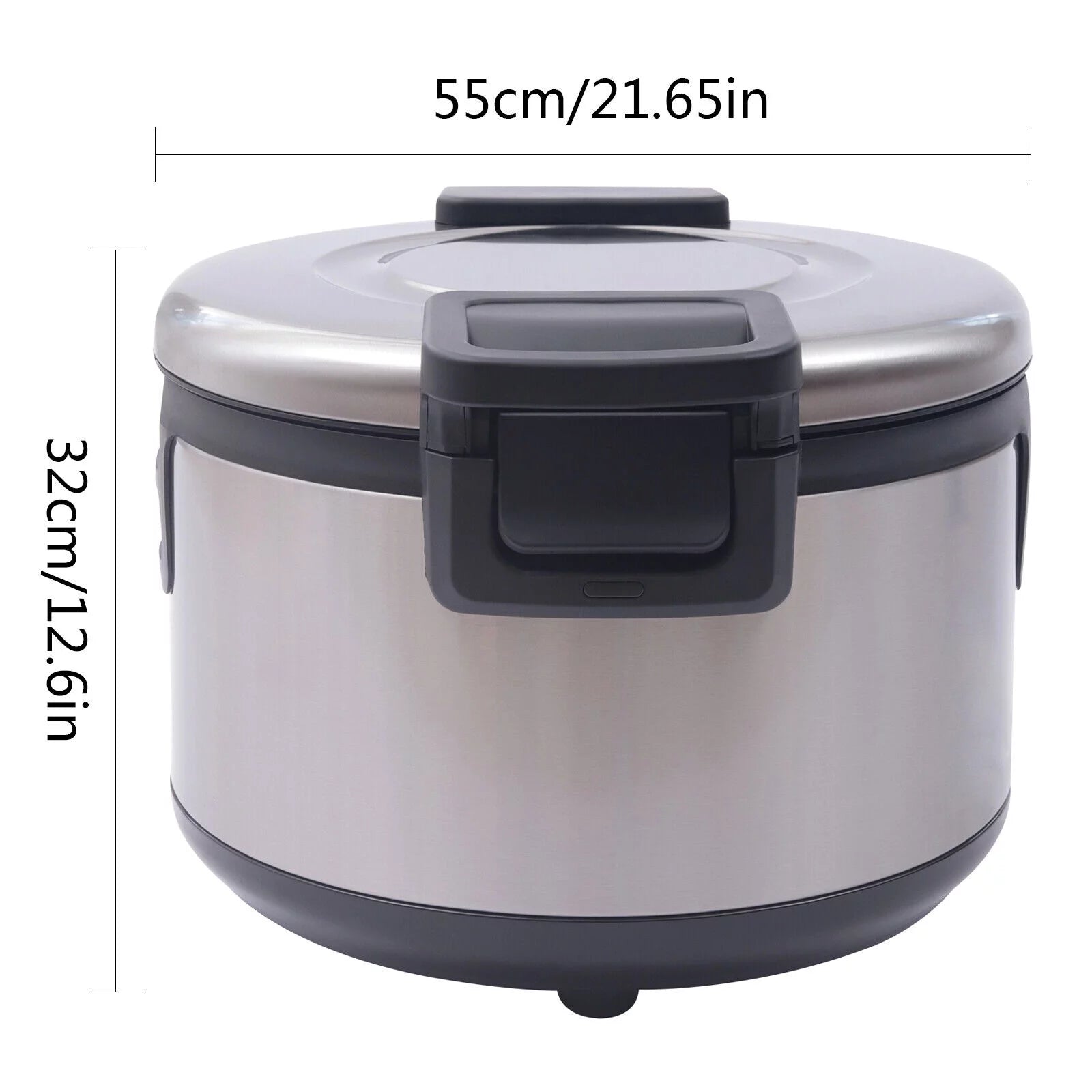 Stainless Steel Electric Rice Cooker with Non Stick Inner Pot Y4436