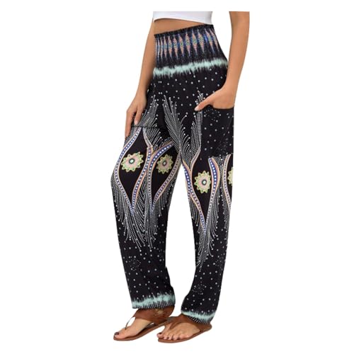 Women Joggers with Pockets High Waisted Stretch Running Yoga Pants E42510