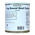 Freeze Dried Top Round Beef Cubes #10 Can Q88571