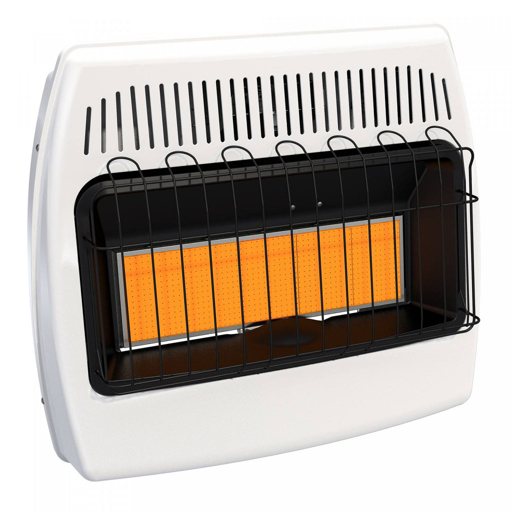 30,000 BTU Natural Gas Vent Free Infrared Wall Heater G8415