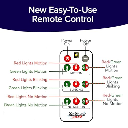Outdoor Laser Light Show with Remote N71630