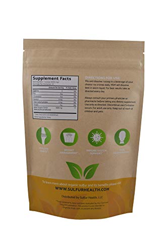 99.9% Pure MSM Supplement (1/2 Pound) I3236