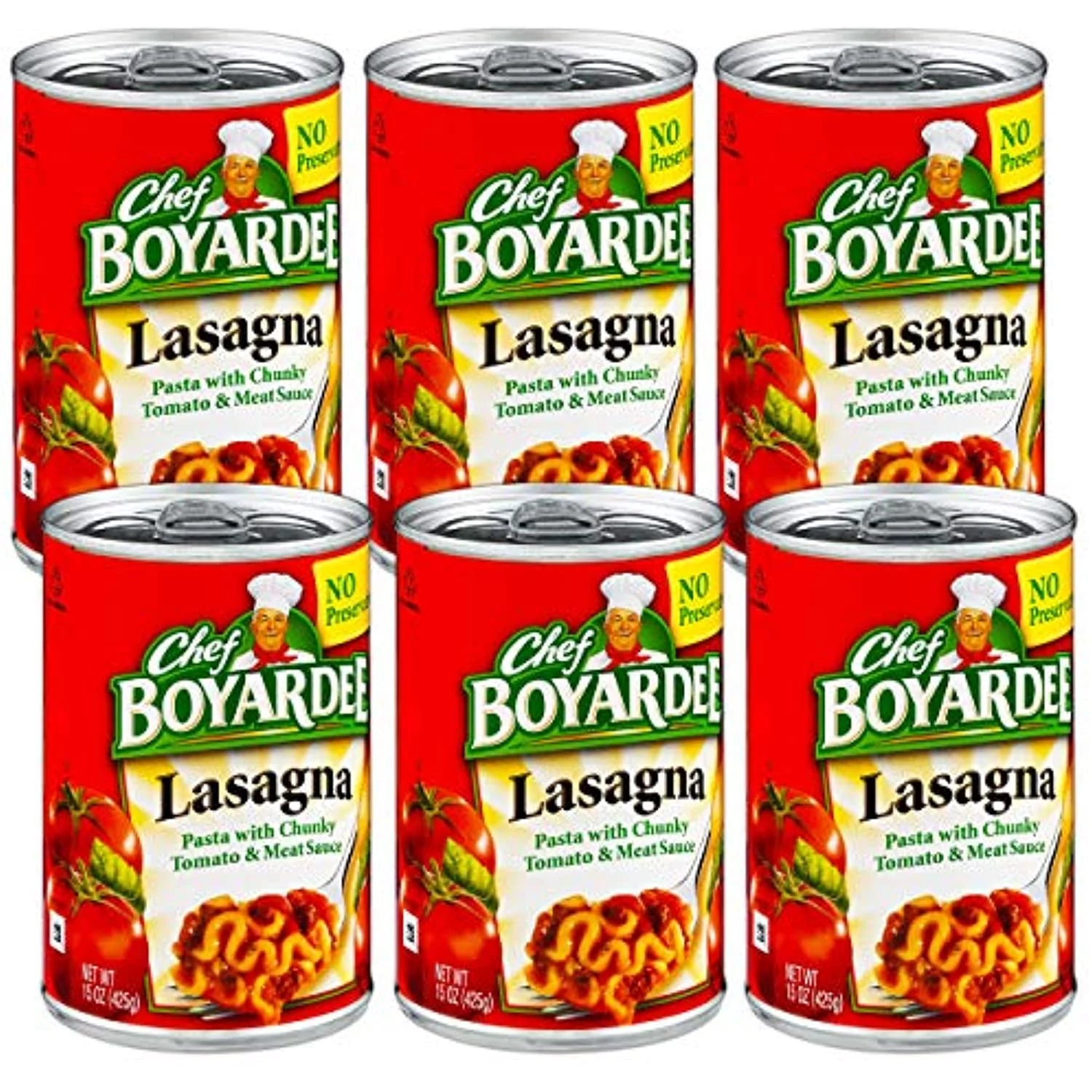 15 Oz Can Lasagna (Pack Of 6) U953