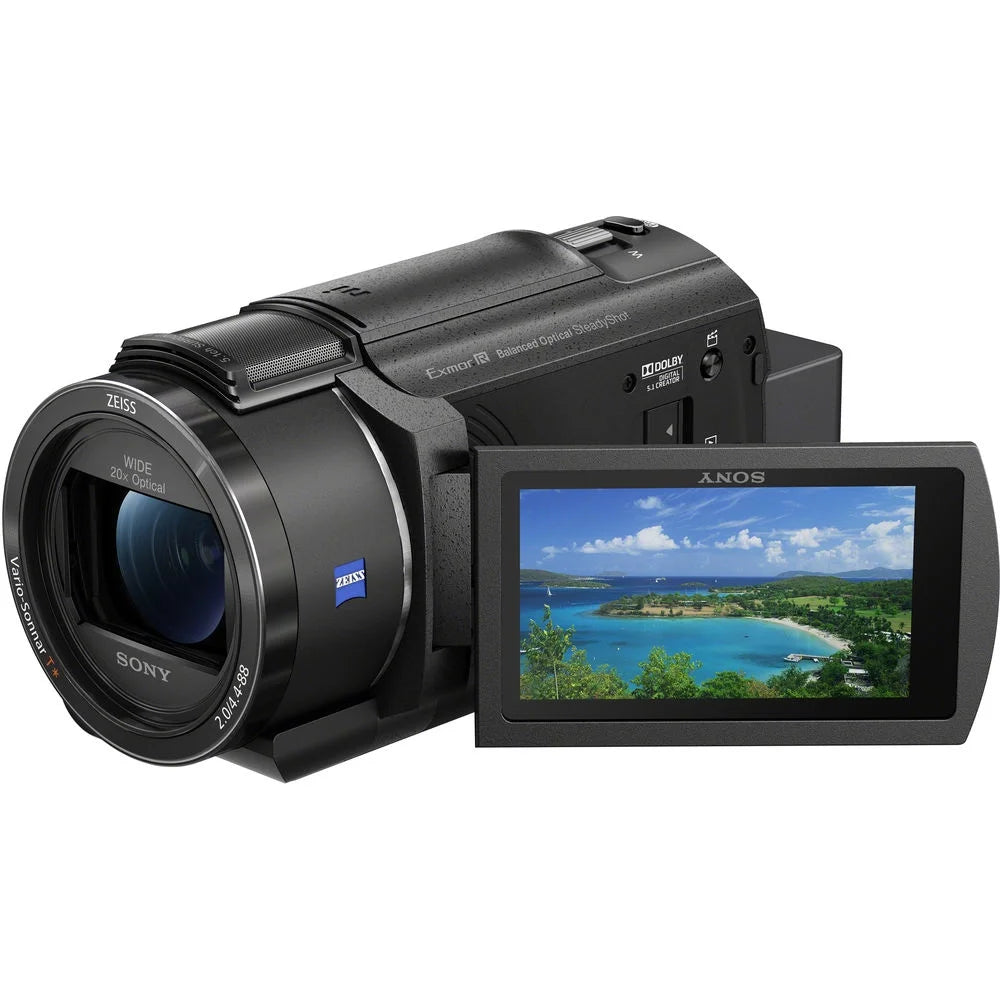 UHD 4K Handycam Camcorder Bundle with 128GB Memory Card P39377
