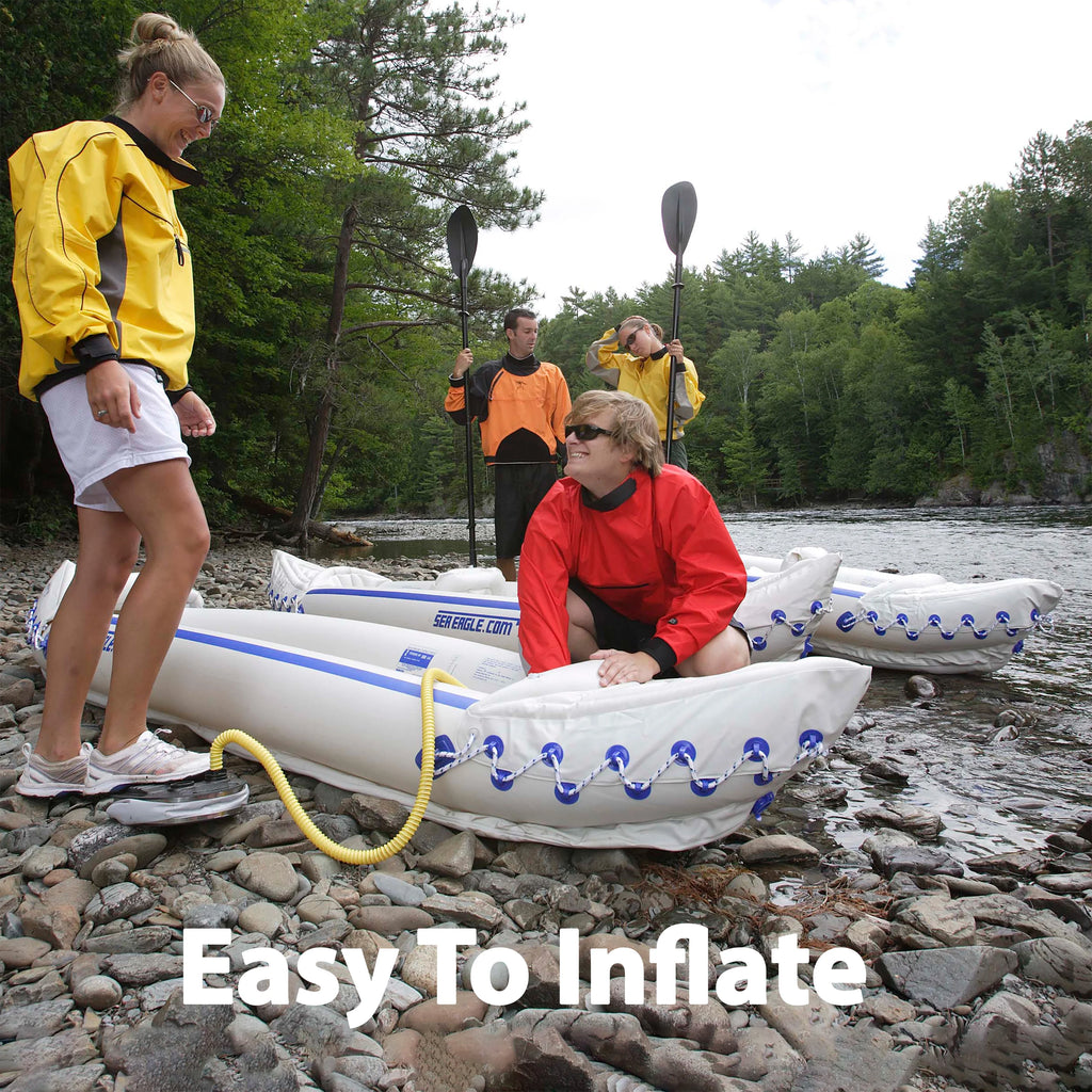 Two Person Inflatable Sport Kayak with Seats, Paddles, Bag and Pump S7201