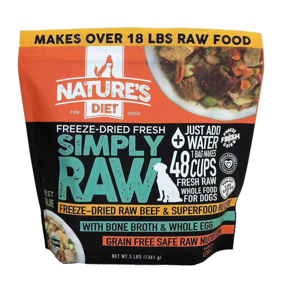 Freeze-Dried Raw Whole Food Meal Makes 18 Lbs Fresh Raw Food V5291