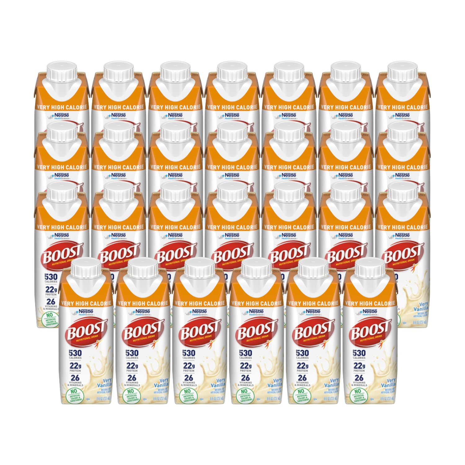 Very Vanilla 8 FL OZ Nutritional Drink (Pack of 27) U684175