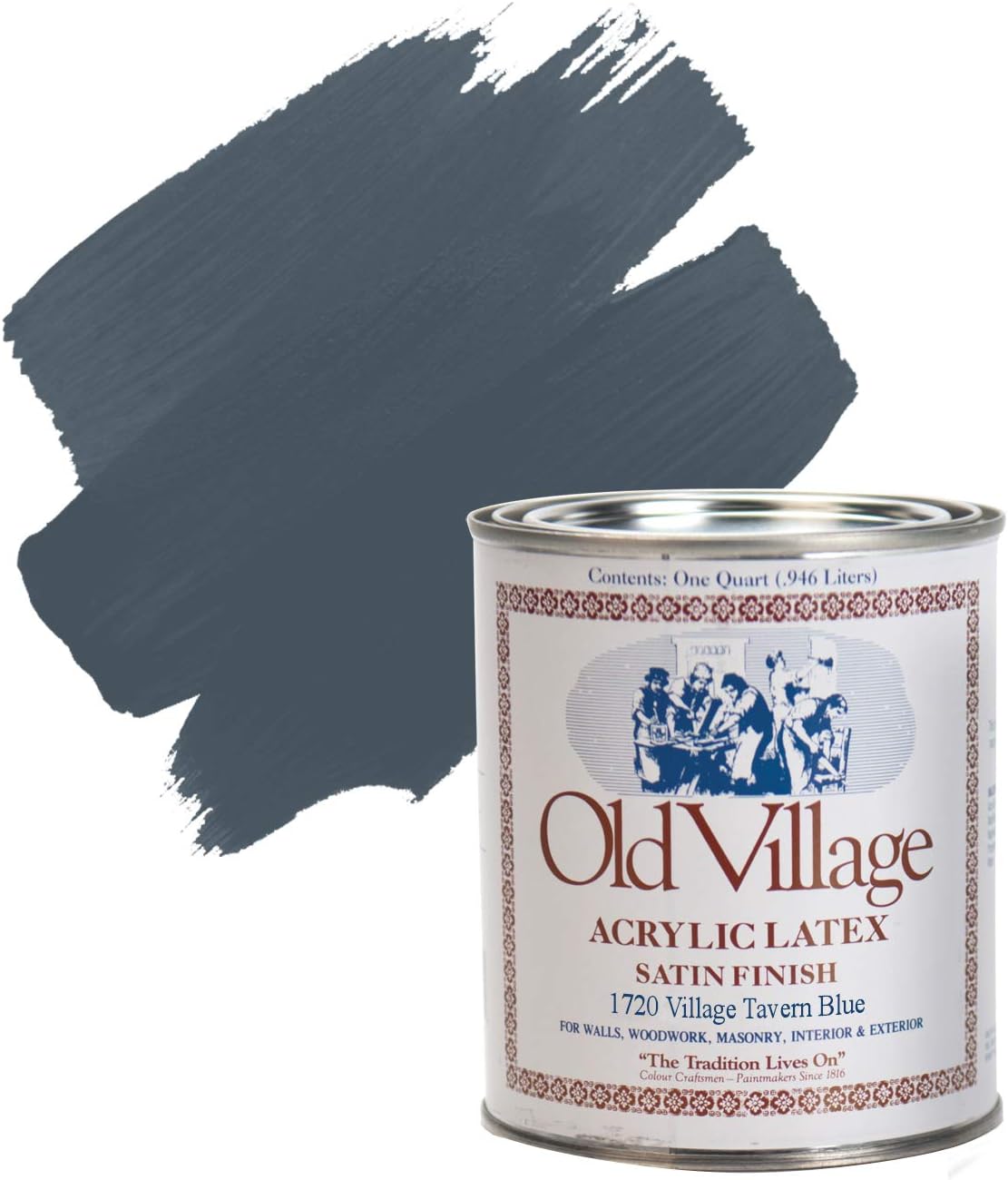 1 Qt Acrylic Water Base Paint J585