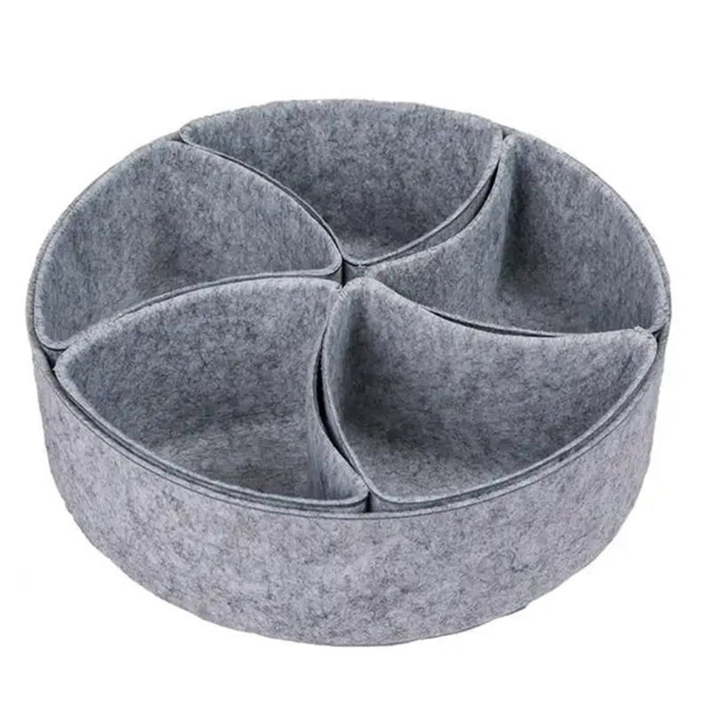 Gray Felt Drawer Organizer P4183