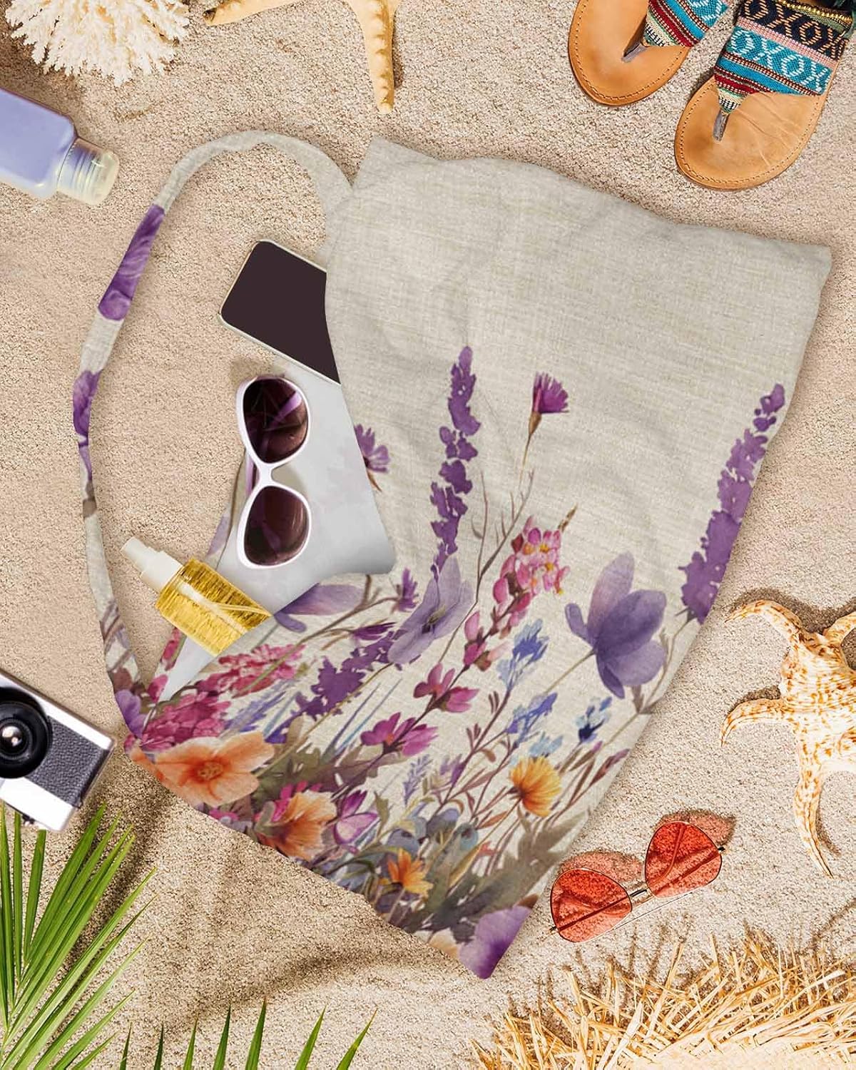 Beach Chair Cover with Side Pockets, 1 PCS F10184