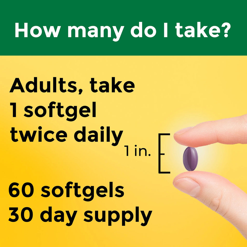 60 Count Eye Vitamins Softgels I615