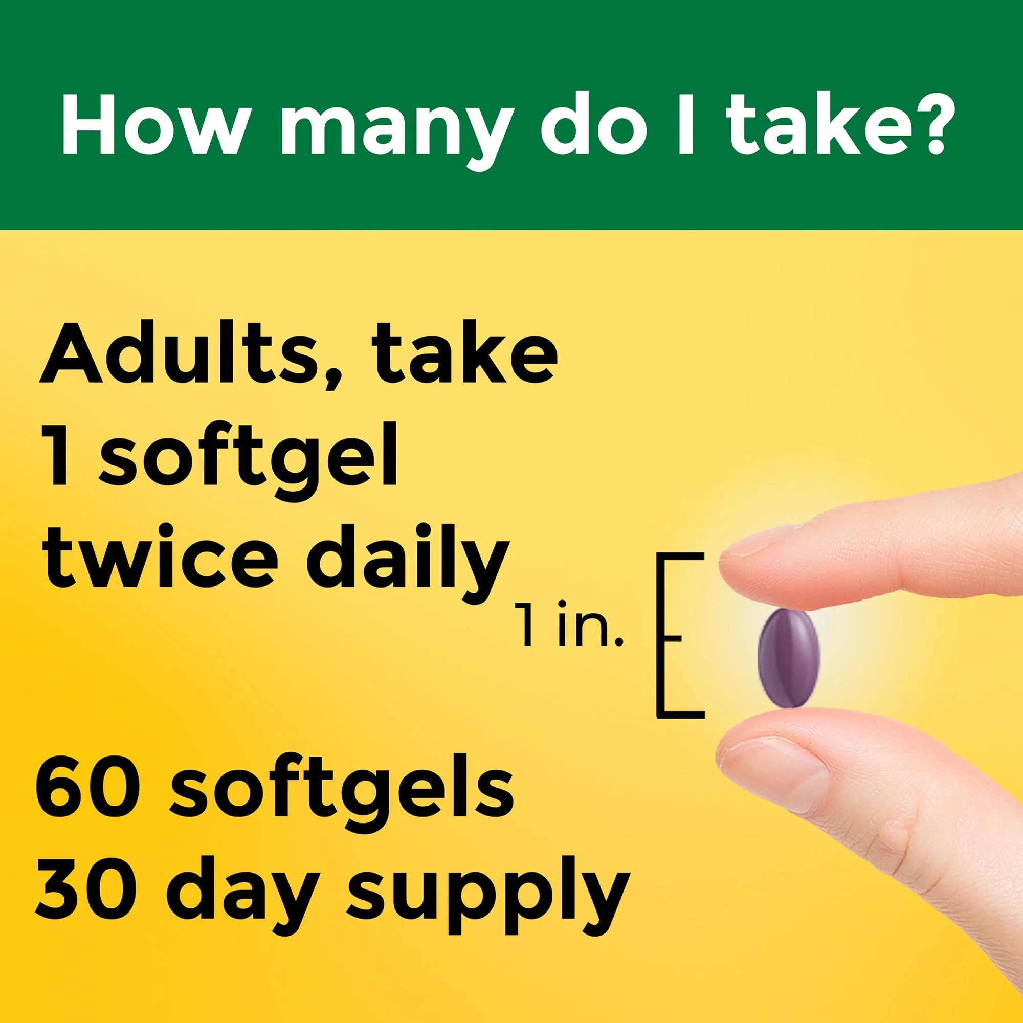 60 Count Eye Vitamins Softgels I615