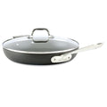12 Inch Hard Anodized Nonstick Fry Pan Black I38740