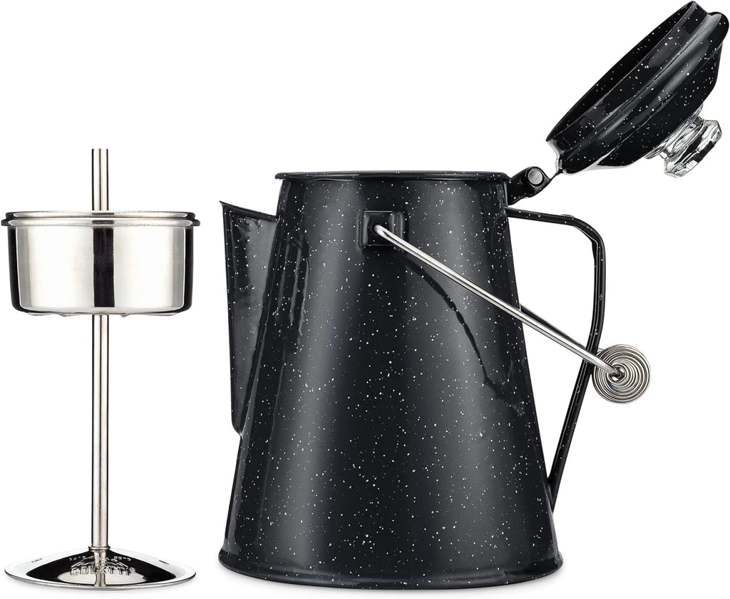 18 Cup Enamelware Coffee Percolator X22668