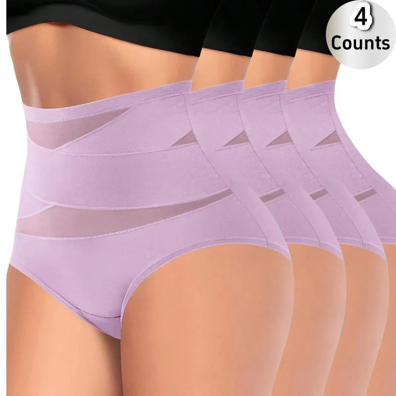 4-Pack High-Waist Shaping Panties O797