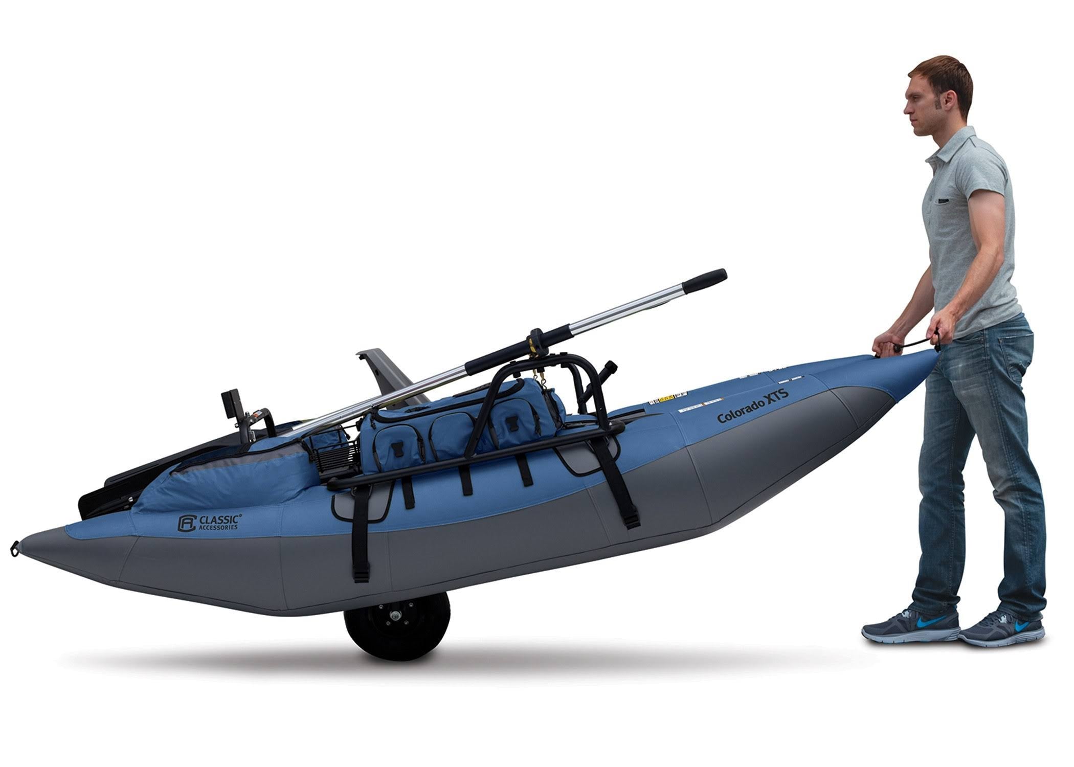 Pontoon Boat with Swivel Seat M1655