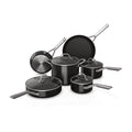 10-Piece NeverStick Cookware Set, Black V408