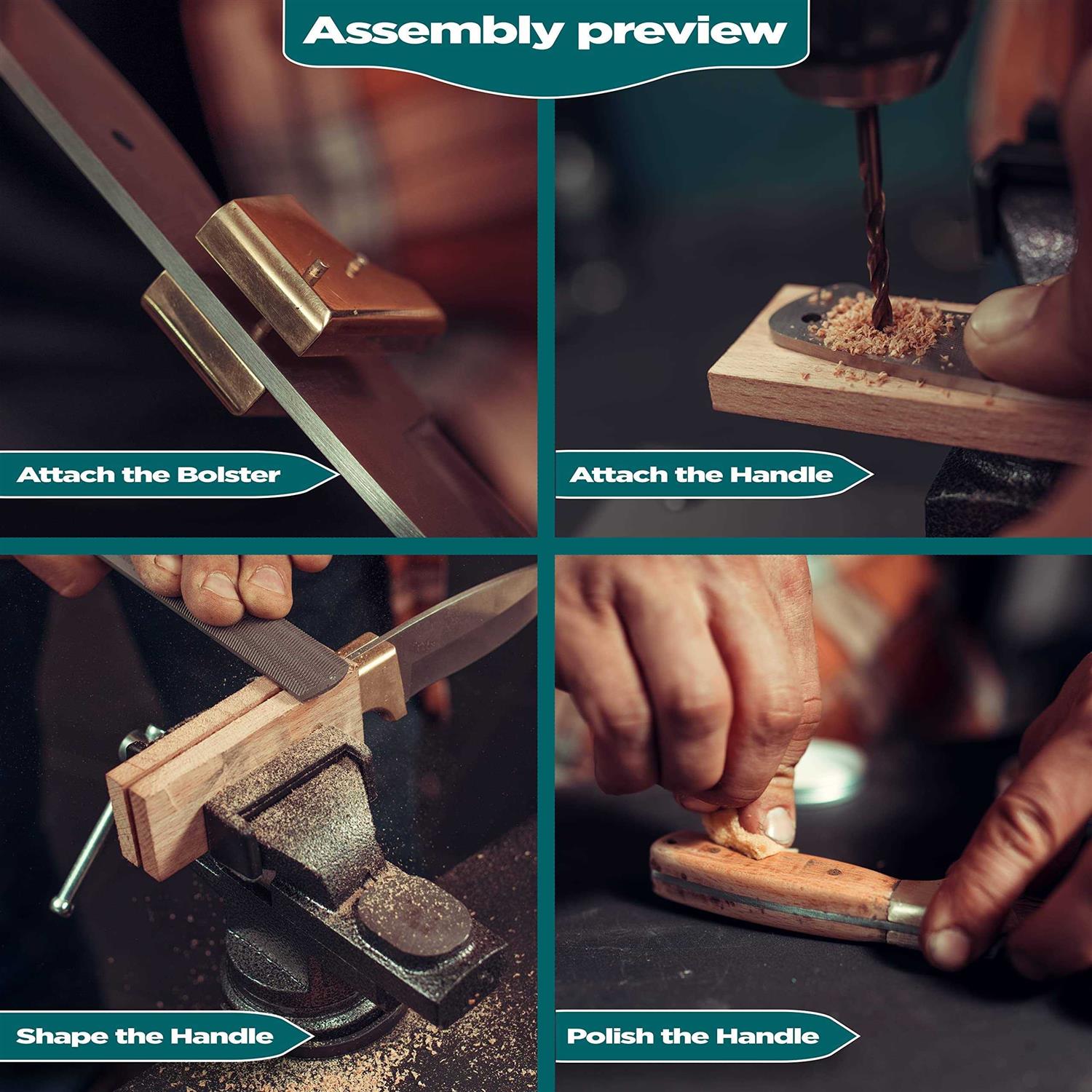 Knife Making Kit Complete Tools L9317