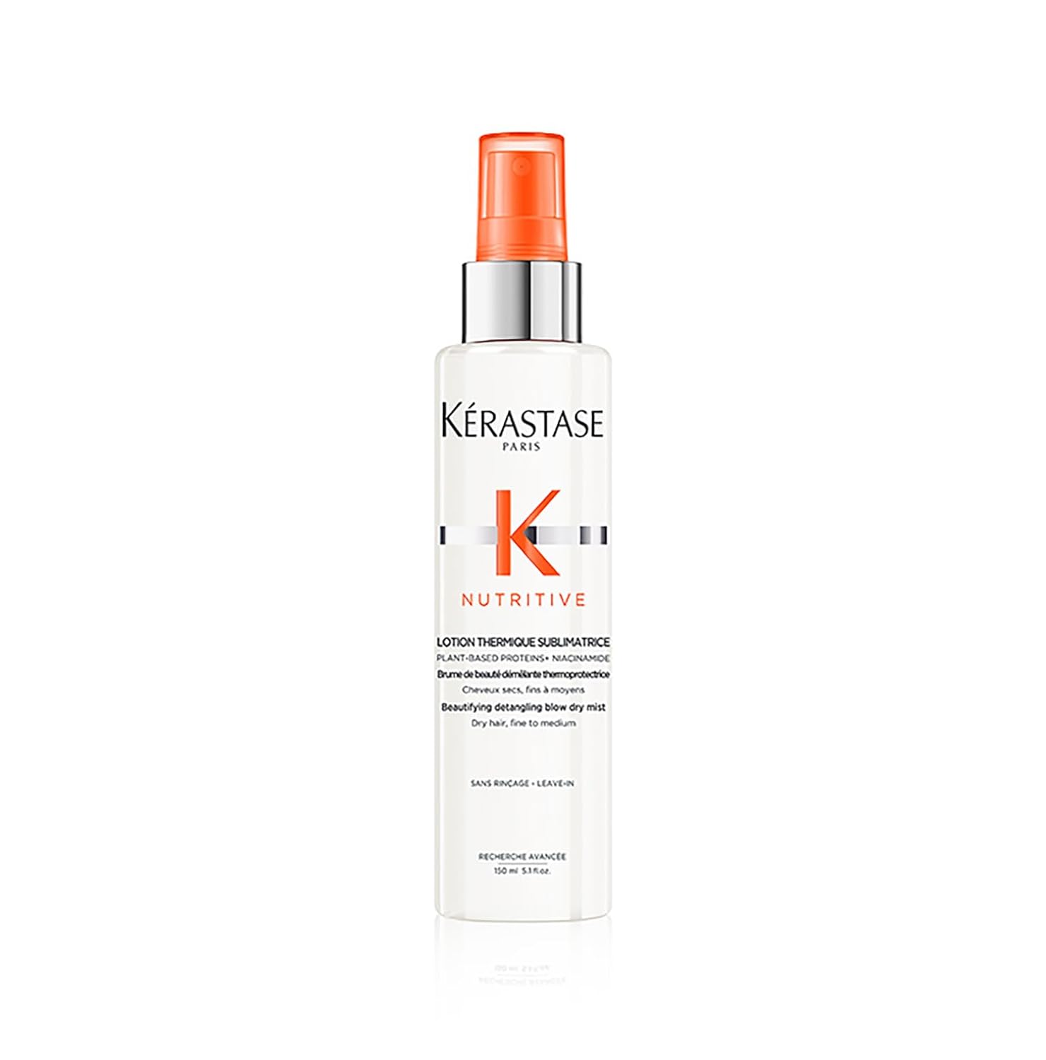 Heat Protecting Spray for Dry Hair, 5.1 Fl Oz K2172