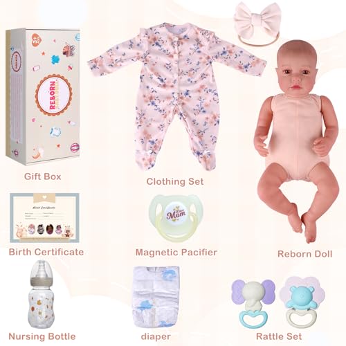 20-inch Soft Vinyl Realistic Baby Doll with Accessories X986152