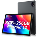 10.1 Inch Android 12 Tablet with Keyboard 128GB Storage F8096