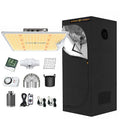 70x70x160cm LED Grow Light Full Spectrum Grow Tent Kits Carbon Filter U7795