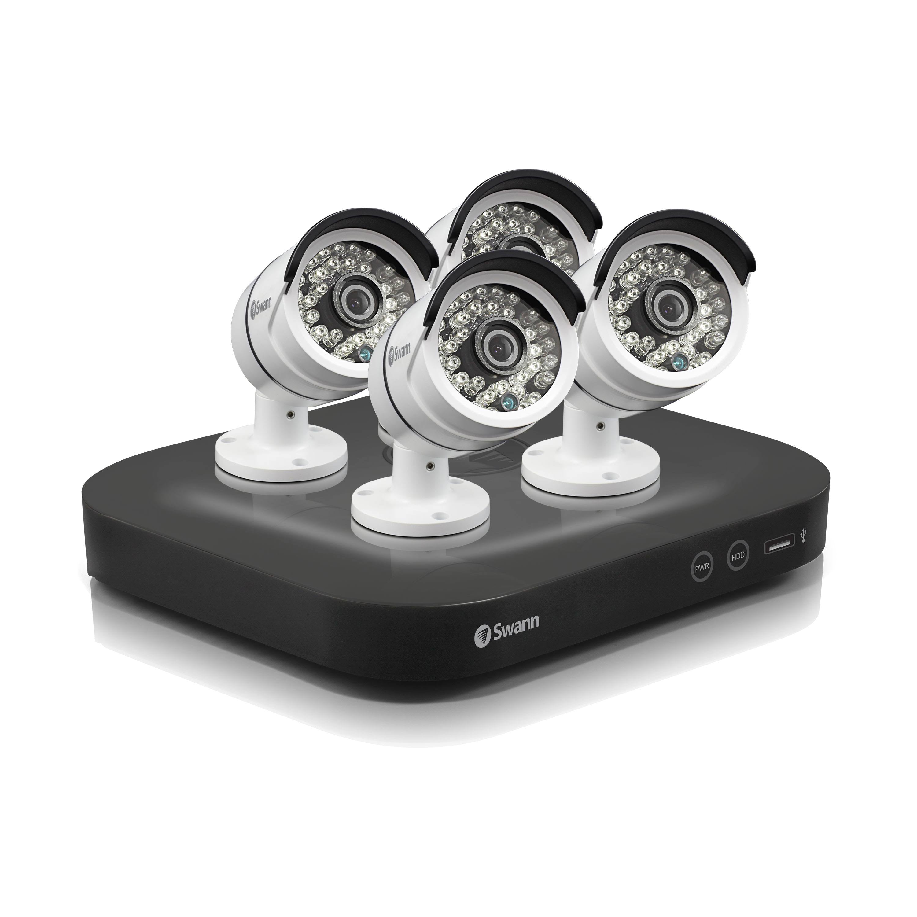 8-Channel 1080p DVR with 4 Cameras J61790