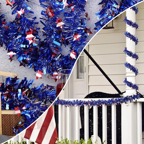 American Flag Bike Decorations with Ribbon Streamers S3134