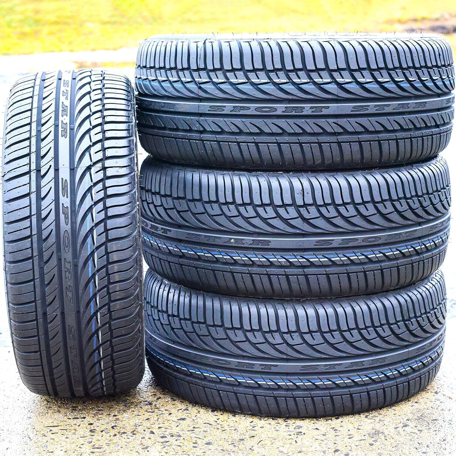 Set of 4 All-Season Passenger Car Performance Radial Tires 185/65R14 86H N9621