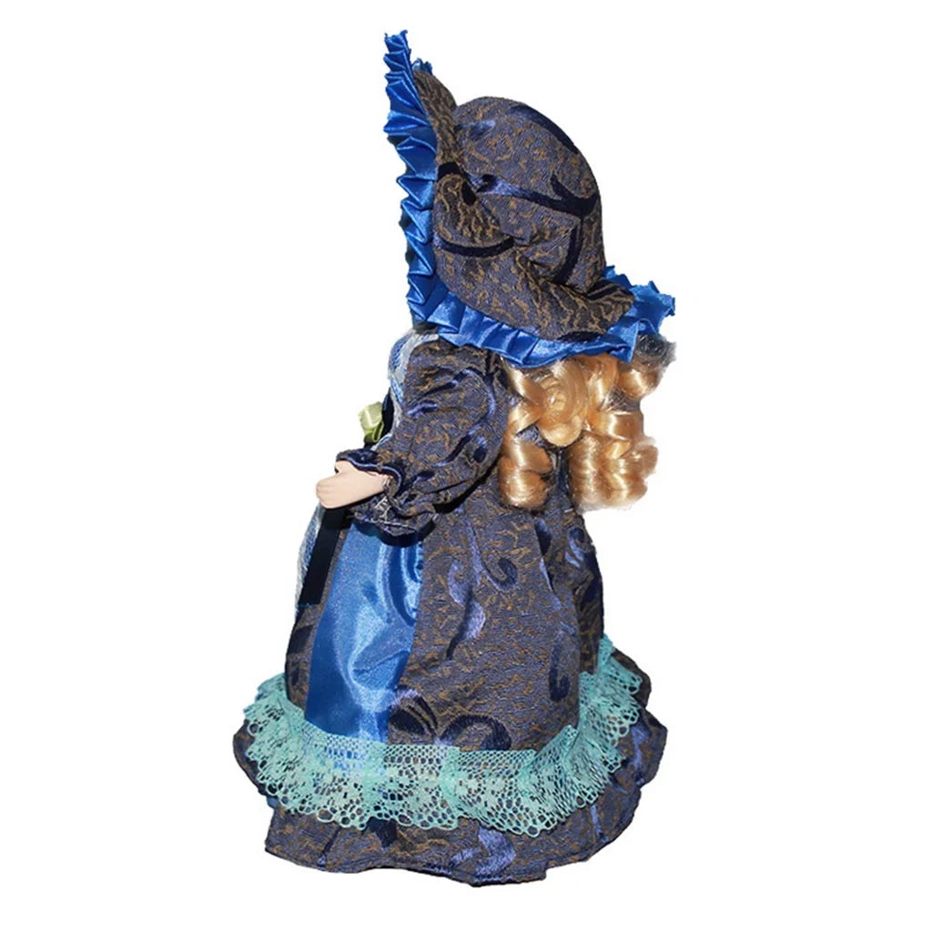 Porcelain Girl Standing Figurines Dolls Z6381