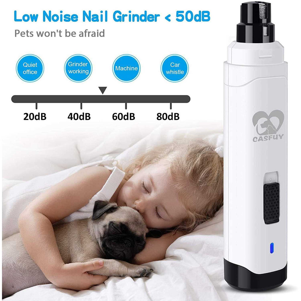 Dog Nail Grinder Electric Rechargeable Pet Nail Trimmer C267