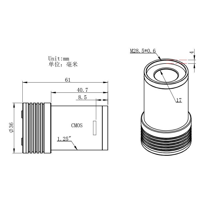Monochrome CMOS Camera Y40811