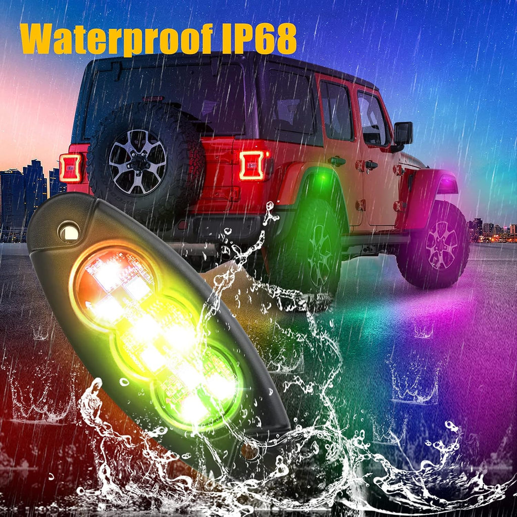6 PCS LED Car Underglow Light Kit M722759
