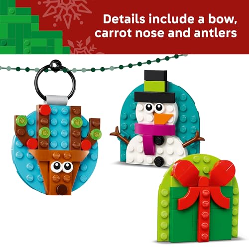 LEGO Christmas Ornament Selection Building Toys - Ages 6+ - 40744 V256231