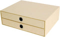 Hand Made Wooden 2-Layer Desk Organizer B144343