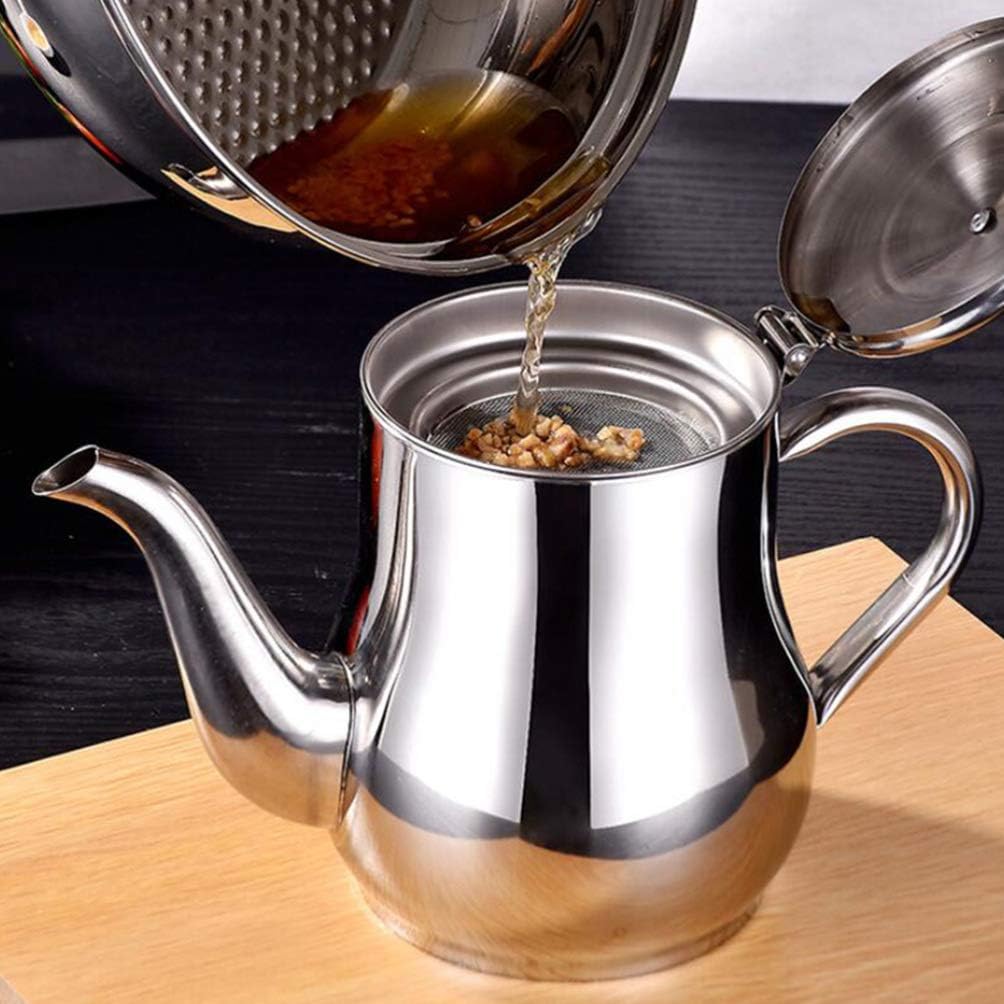 Stainless Steel Oil Strainer Pot B3866