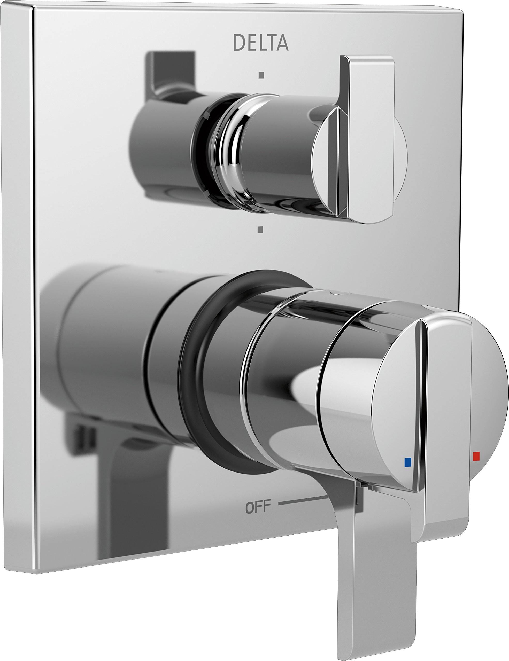 Chrome Valve Trim with Integrated Diverter N567883
