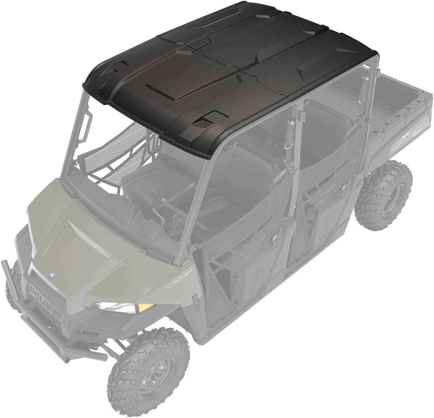 Black Poly Crew Sport Roof T962672