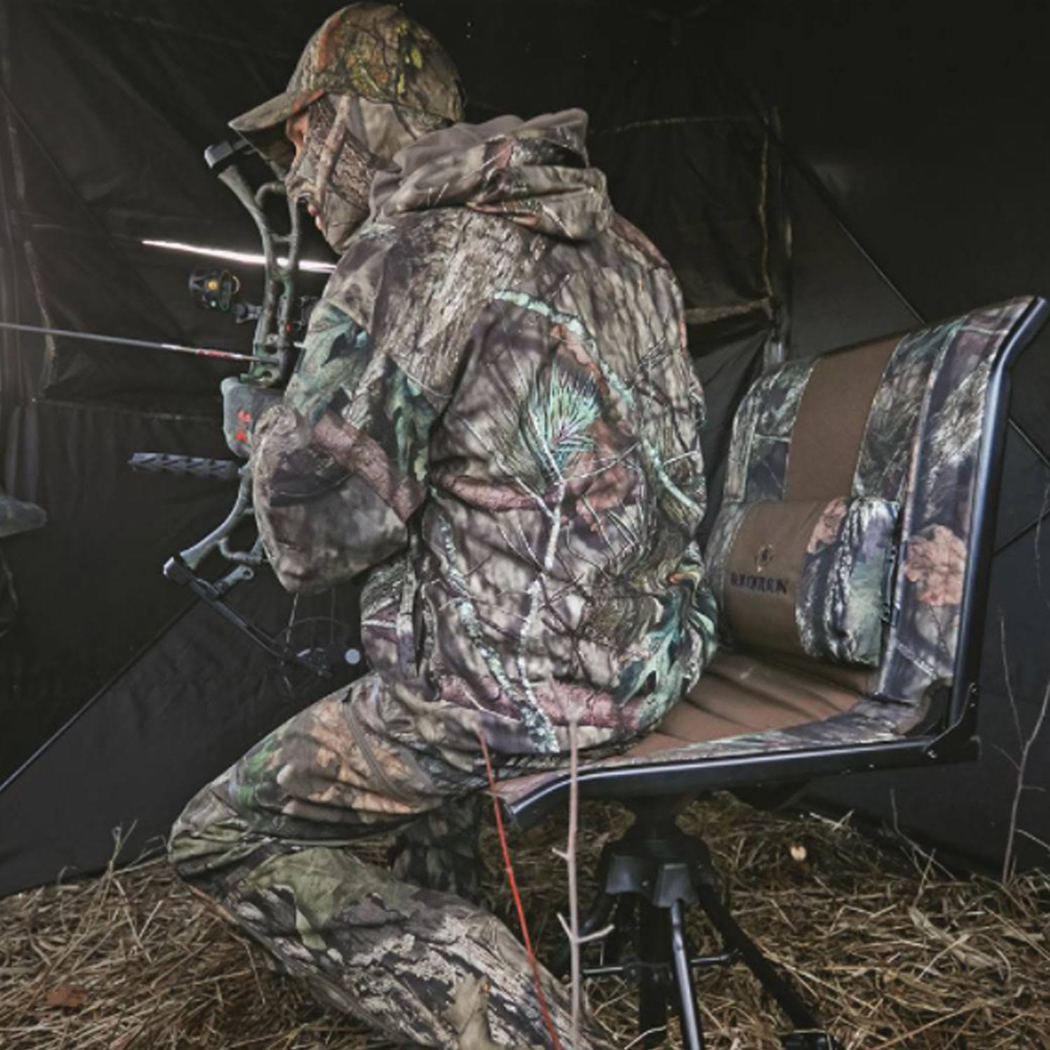 Portable Swivel Camo Hunting Chair Z76393