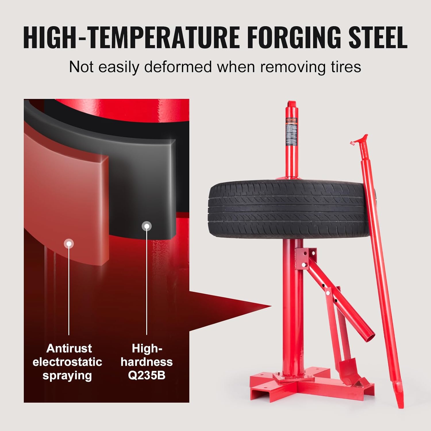 Manual Tire Changer for 8" to 16" Tires F427172