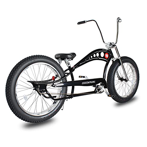 26 Stretch Steel Frame Single-Speed & 7-Speed Fat Tires Adult Beach Cruiser Bike U88475