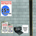 15 ft Carbon Fiber Basement Wall Crack Repair Kit S810