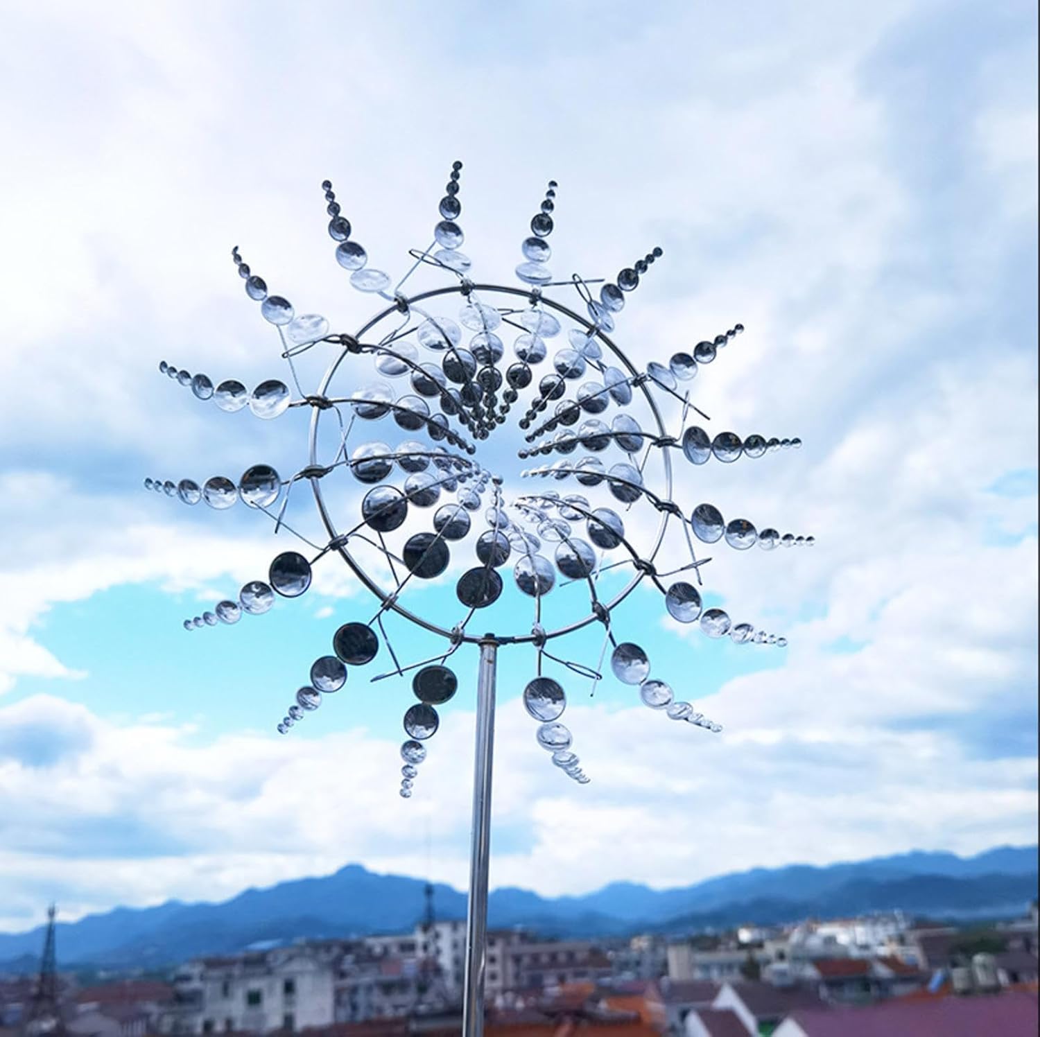 Metal Windmills Garden Decoration Y1643