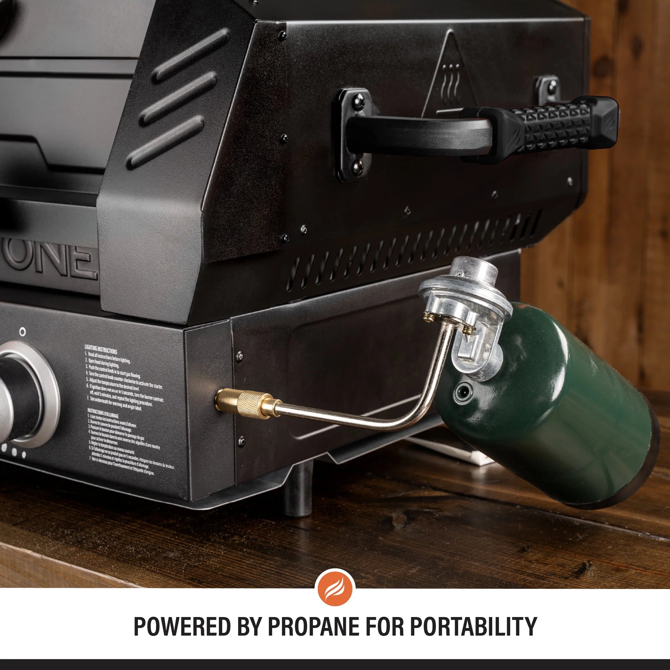 Tabletop Propane Pizza Oven with Two 15 Cordierite Stones B79222